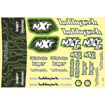 RC náhradní díl HOBBYTECH Nálepky NXT EP 2.0