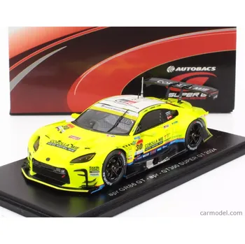 autíčko Spark-model Toyota Gr86 Gt Team Apr N 30 Gt300 Class Super Gt 2024 Hiroaki Nagai - Rikuto Kobayashi - Manabu Orido 1:43 Žlutá