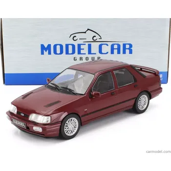 autíčko Mcg Ford england Sierra Cosworth 4x4 1990 1:18 Tmavě Červená