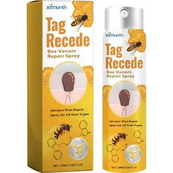 Vrták Včelí jed Vyhlazující sprej na bradavice Účinný regenerační roztok na pleť