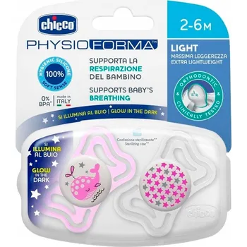 dudlíky Ortodontická silikonová Dudlík Chicco 2 m +