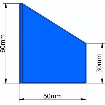 RC model ostatní Klima Stabilizátor typ 3 modrý