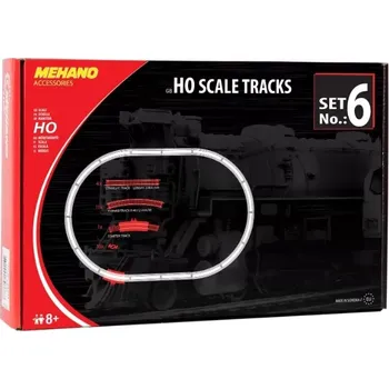 Vláček a vláčkodráha MEHANO Doplňková sada kolejí č. 6