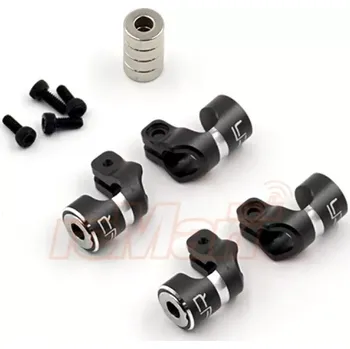 RC náhradní díl Yeah Racing Magnetický držák karoserie hliníkový, černý