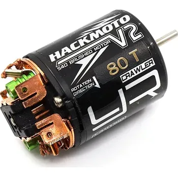 RC náhradní díl Yeah Racing Stejnosměrný motor 540 Hackmoto V2 80T