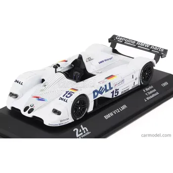 autíčko Edicola BMW S70 6.0l V12 Lmr Team Bmw Motorsport Dell N 15 Winner 24h Le Mans 1999 Pierluigi Martini - Yannick Dalmas - Joachim Winkelhock 1:43 Bílá