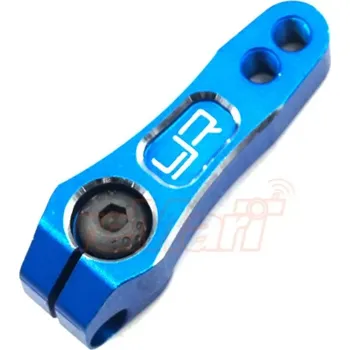 RC model Yeah Racing 25T Hliníková 7075 páka serva speciální pro Crawler auta, pro SRT, Futaba, Savox - modrá