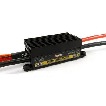 RC náhradní díl JETI model JETI Main Switch 200+RCSW