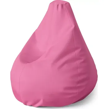 Sedací pytel Sablio Sedací vak Pear Azalkově růžová - 70 x 95 x 15 cm