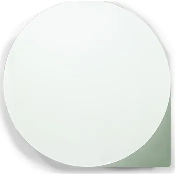 Koupelnový nábytek Šedozelená kovová závěsná/se zrcadlem koupelnová skříňka 55x55 cm Sonnet – Spinder Design ID_1678172