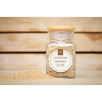 Koření Hořčičné semínko žluté v kořence