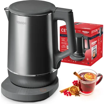 Rychlovarná konvice Rychlovarná konvice s regulací teploty Webber 1.7L 1800W