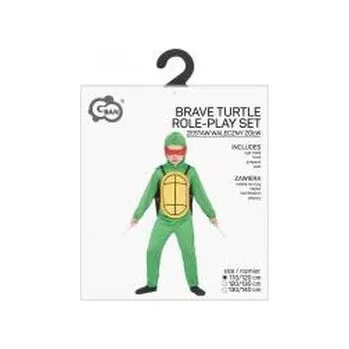 Karnevalový kostým Strój dla dzieci Waleczny Żółw 110/120cm