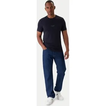 Guess T-Shirt M2YI72 I3Z14 Tmavomodrá Slim Fit S