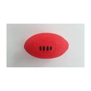 Hračka pro psa HRAČKY SALAČ Míček RUGBY - červený VINYL