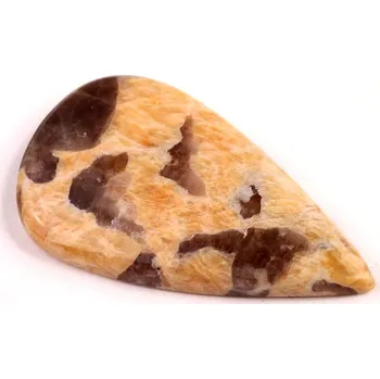 Přírodní kámen Kabošon Grafický Feldspar č.7313 (43x25x6mm)