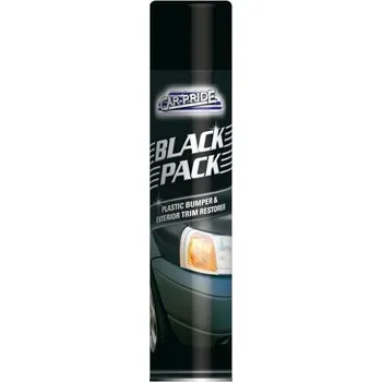 Car Pride Black Pack sprej pro obnovu vnějších plastových částí vozidla 300ml IDDRZEX05574