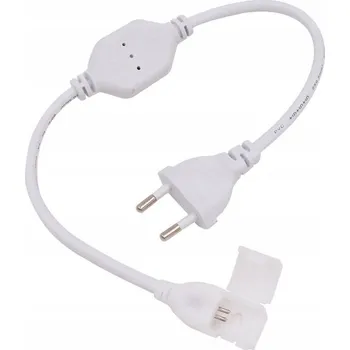 elektrický kabel Kabel, zástrčka a stabilizátor pro neonové pásky a COB pásky 230V