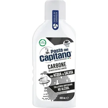 Ústní voda Pasta del Capitano ústní voda - s rostlinným uhlím - 400ml IDDRZEX03601