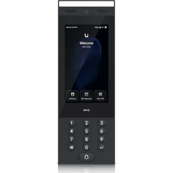 Mobilní telefon Ubiquiti UniFi Access G3 Intercom - Interkom, 2Mpx kamera, obousměrné audio, 7" dotykový displej, IP65, černá