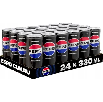 Limonáda Sycený nápoj Pepsi Bez cukru 24 x 330 ml