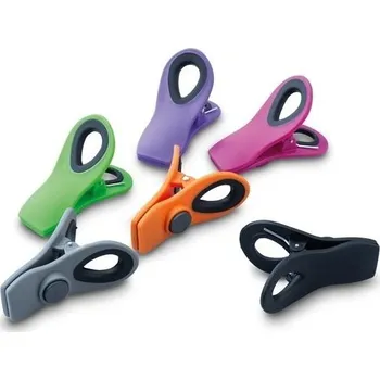 Plastové spony na sáčky TADAR 6 ks