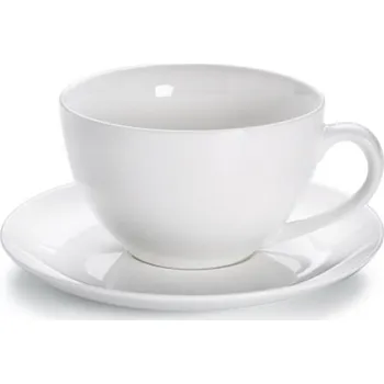 Maxwell and Williams WHITE BASICS Jumbo šálek s podšálkem