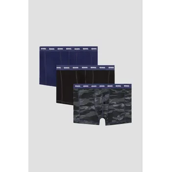 Boxerky SPODNÍ PRÁDLO DIESEL DAMIEN-UTLT-3PACK BOXER-SHORTS BLUE