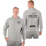 Kappa NATHAN mikina Vaše Liga Sr šedá XL