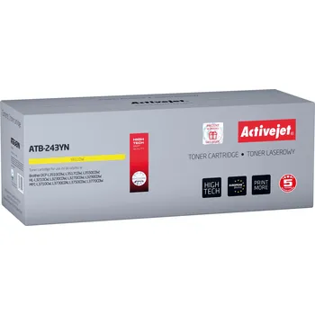 Toner ActiveJet pro Brother ATB-243YN žlutý (yellow)