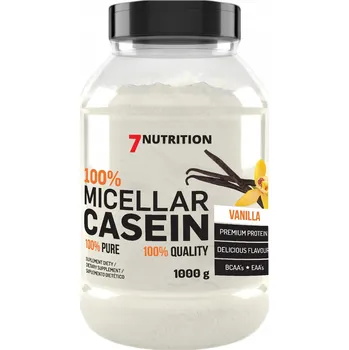Protein 7 NUTRITION Micellar Casein 1kg Kazeinový Protein Proteina pro Nárůst Hmoty a Svaly