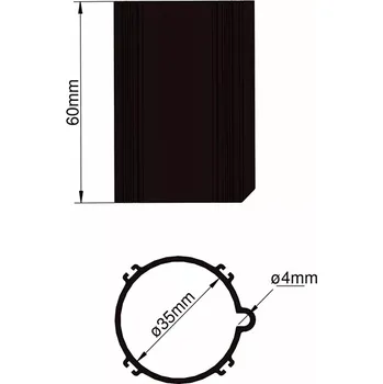 RC model ostatní Klima Základna 35mm 4-stabilizátory černá