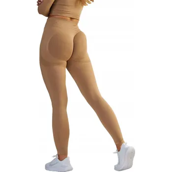 Dámské legíny Dlouhé legíny BeShaped XL béžové