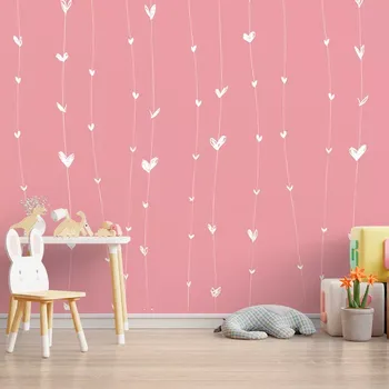 Tapeta Sablio Tapeta Asymetrická srdíčka - 125x75 cm