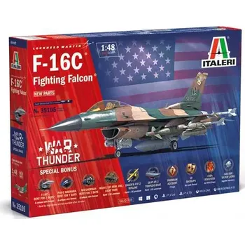 Plastikový model Italeri Lockheed F-16C Fighting Falcon (1:48)