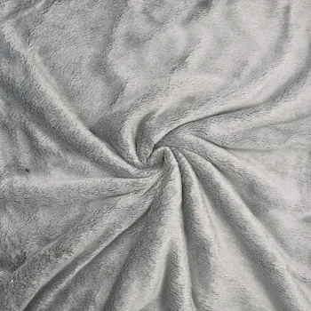 Minky látka 300 g/m2 šíře 160 cm šedá