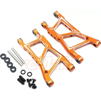 RC náhradní díl Yeah Racing Hliníkové zadní spodní ramena pro HPI RS4 SPORT3 Oranžové