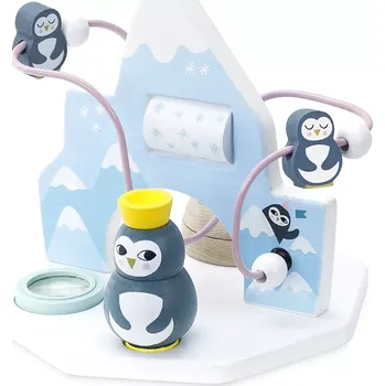 Dřevěná hračka Vilac Motorický labyrint Iceland - poškozený obal