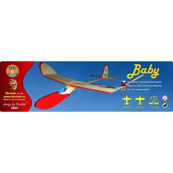 RC model letadla Hiesbök BABY-školní model Hiesb.