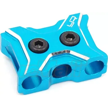 RC model Yeah Racing Hliníkový držák kabelů, modré