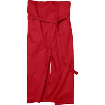 Pracovní zástěra Cg Workwear Milano Dlouhá pracovní zástěra 00110-01 Red 100 x 100 cm