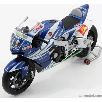 autíčko Minichamps Honda Rc212v Team Gresini San Carlo N 33 1:12, modrá