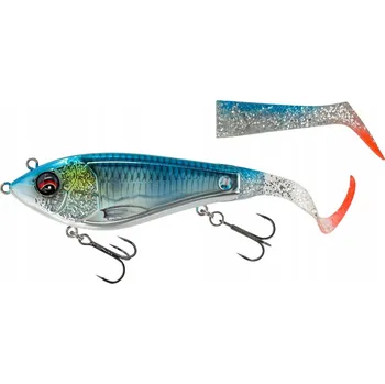 Umělá nástraha Wobler Savage Gear Deviator Tail 20 cm 88 g Blue Chrome / 1625317
