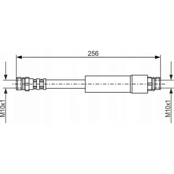 Brzdová hadice Bosch 1 987 476 284 Flexibilní brzdová hadice