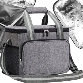 Termobox Termotaška EDIBAZZAR na jídlo, svačinu a nápoje, pikniková, cestovní, vícebarevná, 12 l