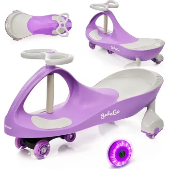 Odrážedlo Gravitační Odrážedlo Meteor Swingo, fialová