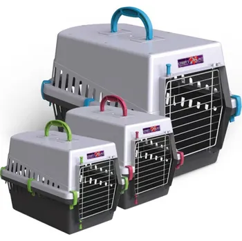 přepravka pro zvíře Cobbyspet Casper přepravka s kovovými dvířky 50x33x32cm