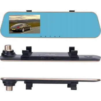 Kamera do auta KAMERA DO AUTA ZÁZNAMOVÁ KAMERA DO ZPĚTNÉHO ZRCÁTKA PŘEDNÍ A ZADNÍ