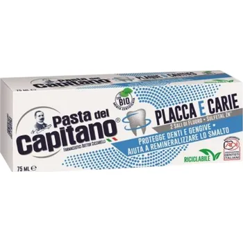 zubní pasta PLACCA E CARIE - zubní pasta s fluorem pro ochranu proti plaku a kazu 75 ml IDDRZEX09104