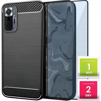 Pouzdro na mobilní telefon Zadní Kryt Hello Case pro Xiaomi, Redmi Note 10 Pro Max, černý